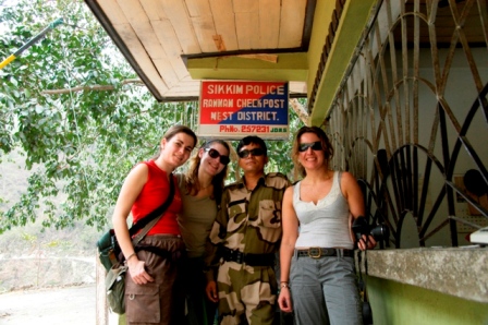 Sikkim, India, 2008. Welcome to Sikkim. Such a great trip with two great friends, Claudia and Ruth