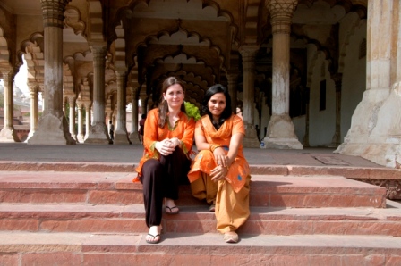 Agra, India, 2008. So in India I learnt what it feels like to have people chasing you for pictures...